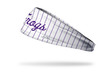TCU: Frogs Script Pinstripe Big Bang Lite Headband - View 1