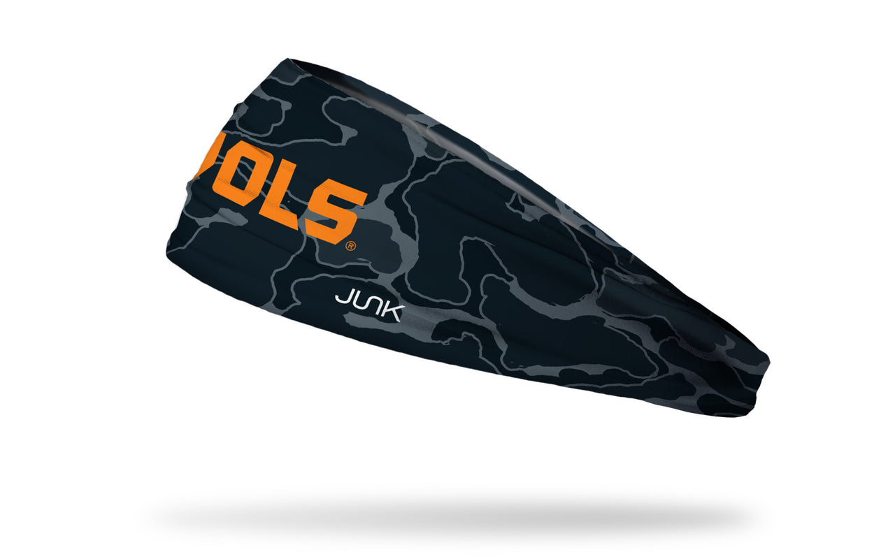 University of Tennessee: Camo Black Big Bang Lite Headband - View 1