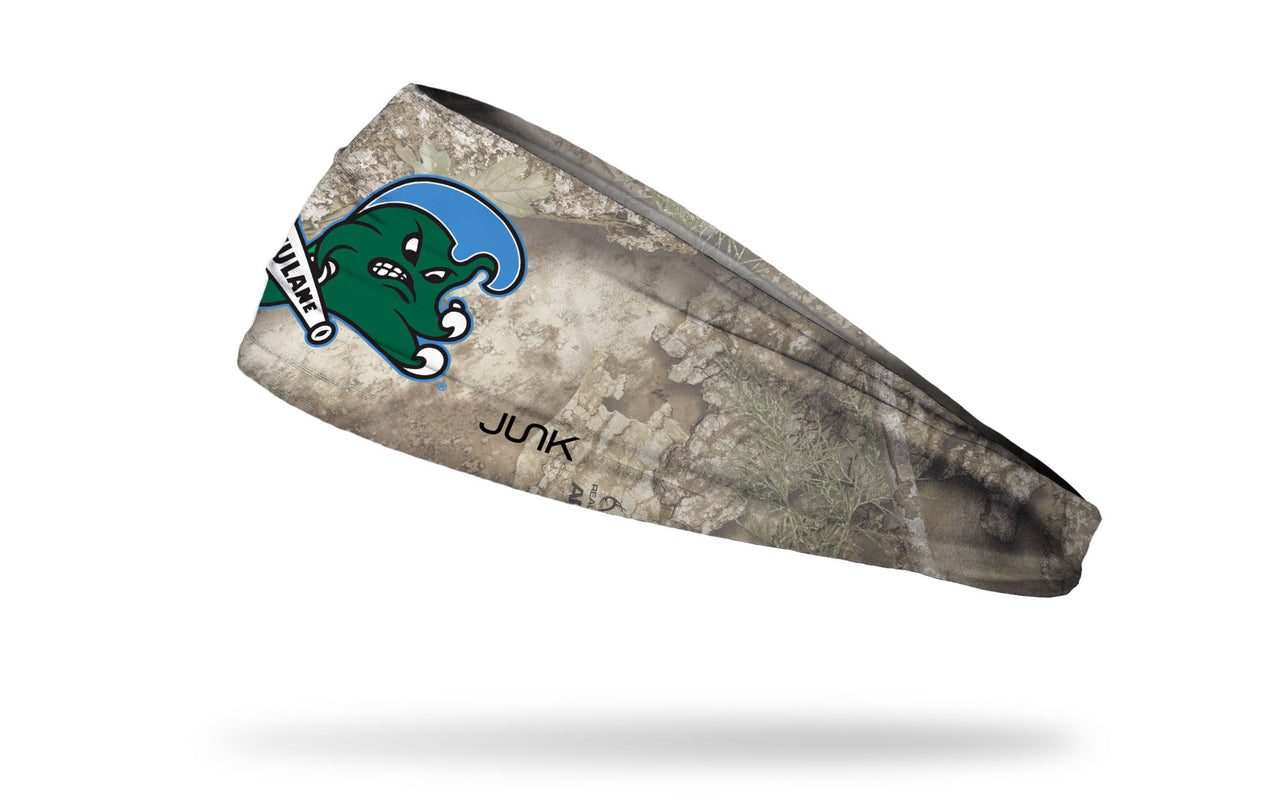 Tulane University: Realtree Faded APX Big Bang Lite Headband - View 1