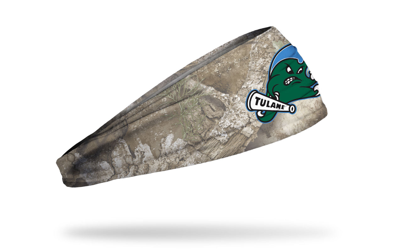 Tulane University: Realtree Faded APX Big Bang Lite Headband - View 2