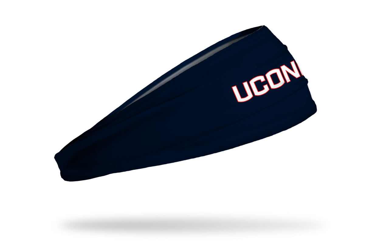 University of Connecticut: Navy Logo Headband - View 2
