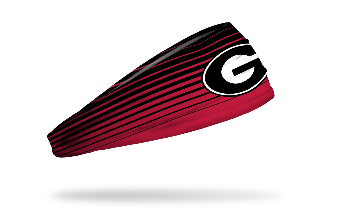 University of Georgia: Gradient Stripe Big Bang Lite Headband - View 2