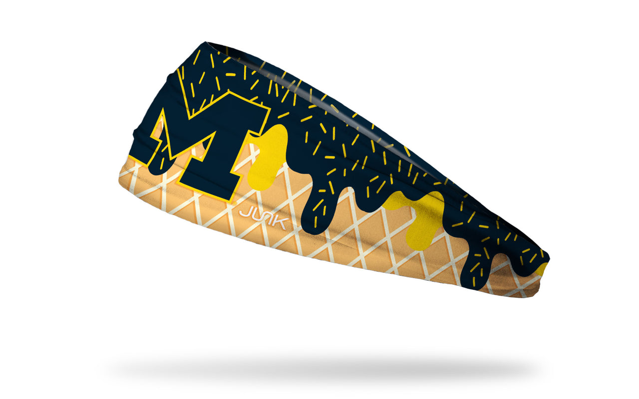 University of Michigan: Drip Big Bang Lite Headband - View 1