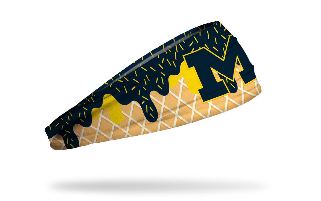 University of Michigan: Drip Big Bang Lite Headband - View 2