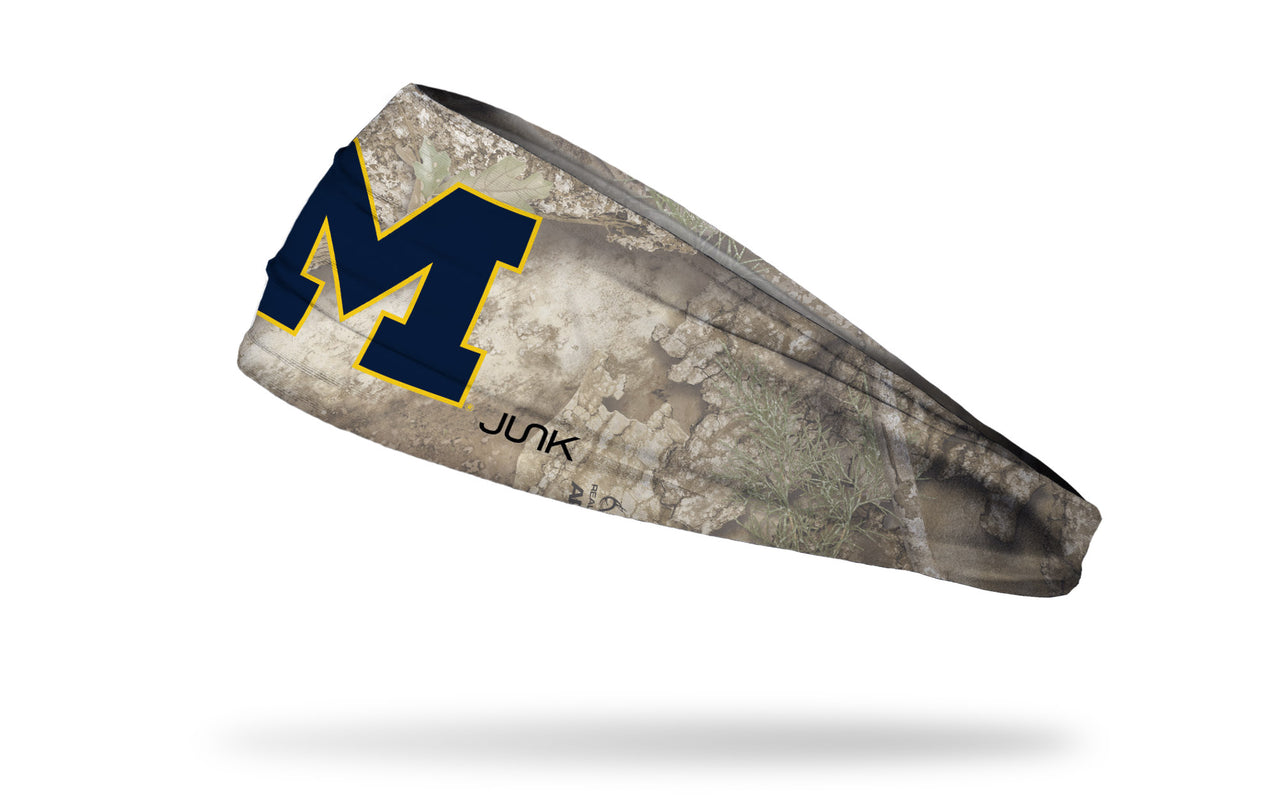 University of Michigan: Realtree Faded APX Big Bang Lite Headband - View 1