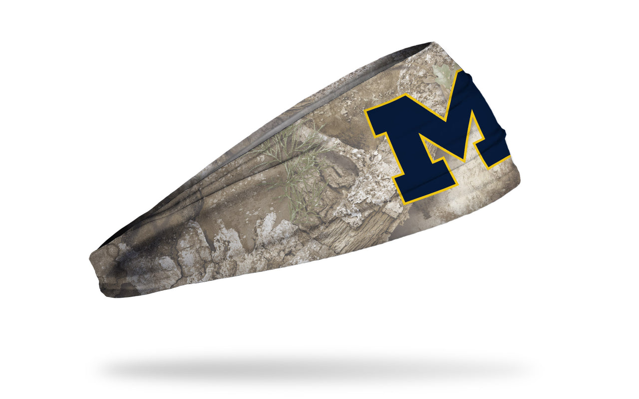 University of Michigan: Realtree Faded APX Big Bang Lite Headband - View 2