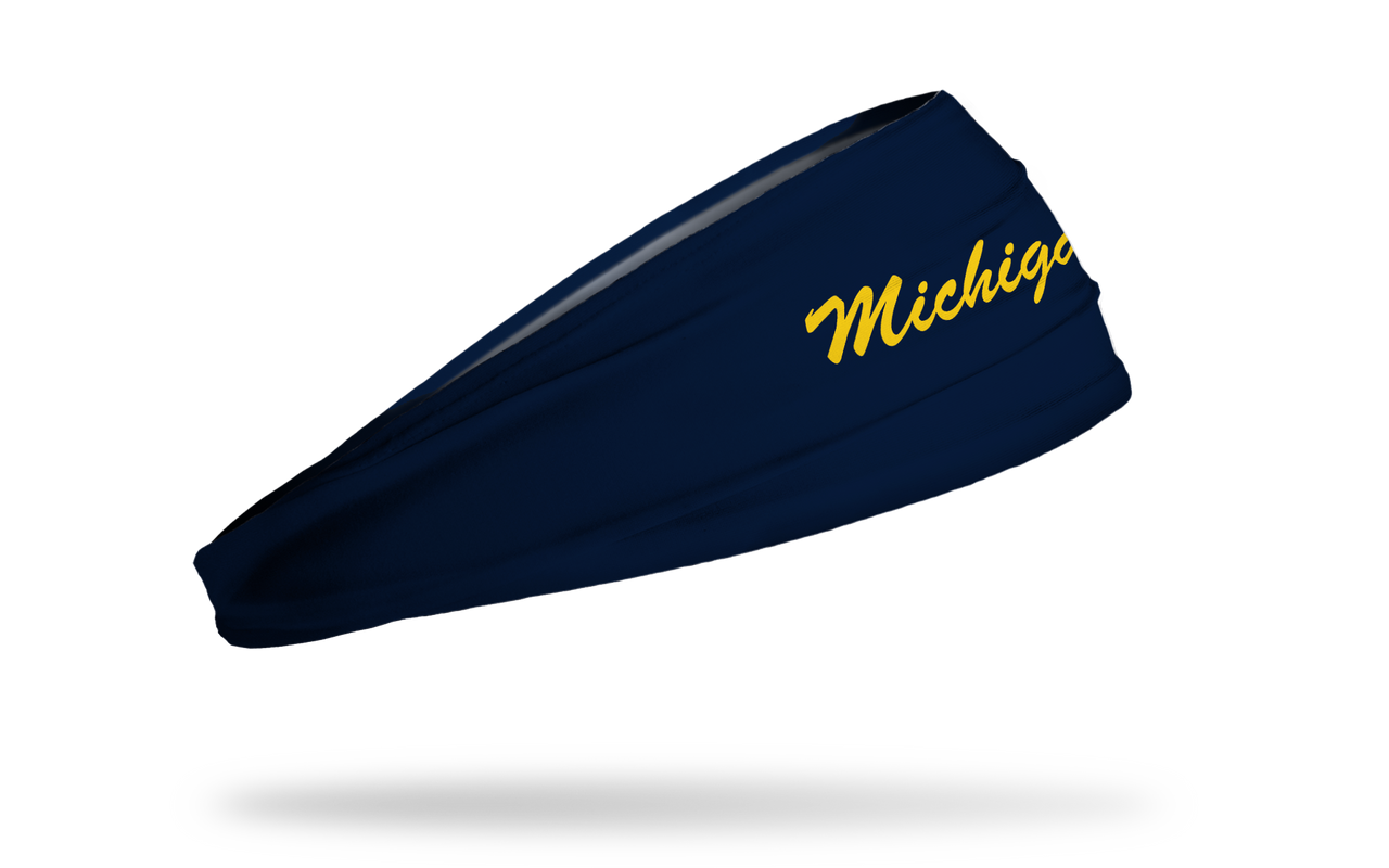 University of Michigan: Script Headband - View 2