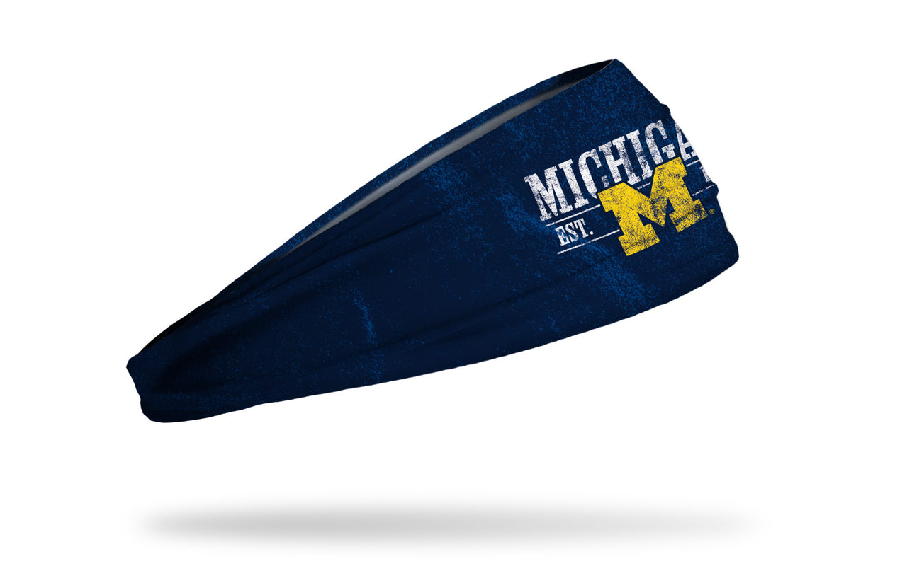 University of Michigan: Vintage Athletic Big Bang Lite Headband - View 2