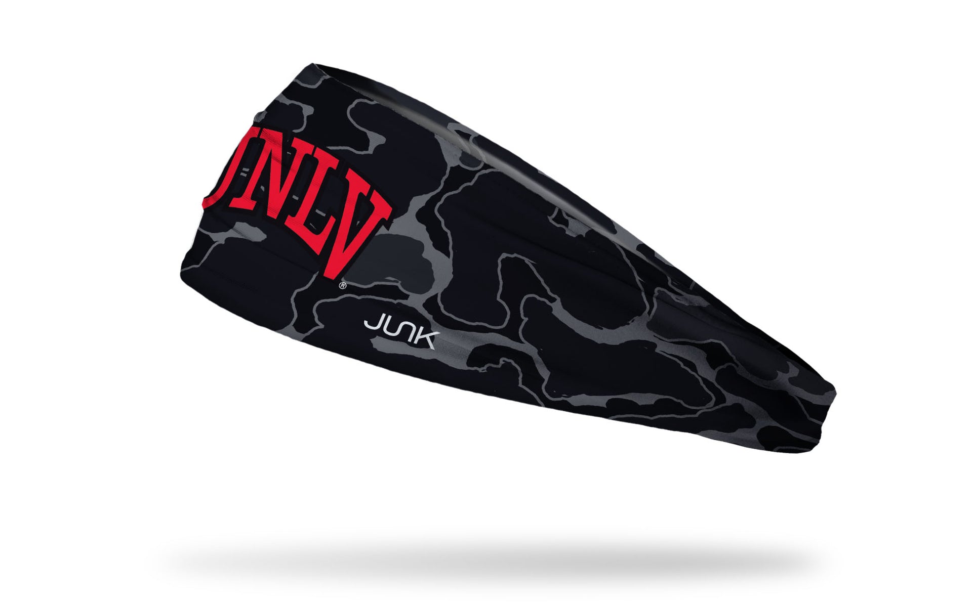 University of Nevada Las Vegas: Camo Black Big Bang Lite Headband - View 1