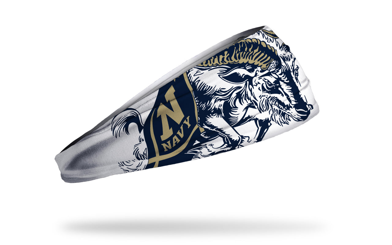 Navy Midshipmen: Bill the Goat Big Bang Lite Headband - View 1