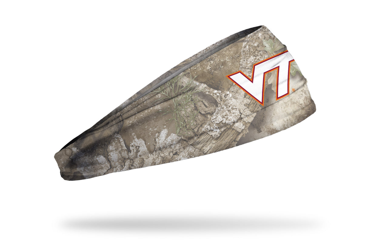 Virginia Tech University: Realtree Faded APX Big Bang Lite Headband - View 2