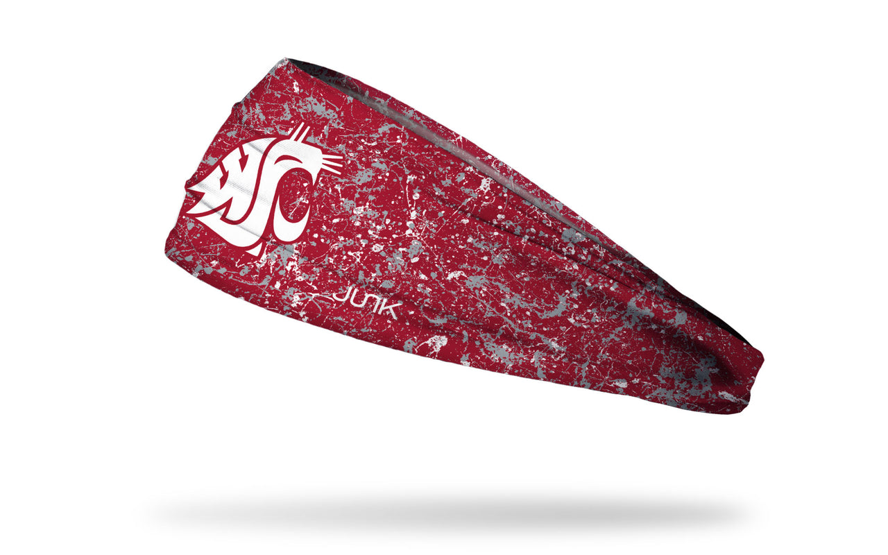 Washington State University: Splatter Big Bang Lite Headband - View 1