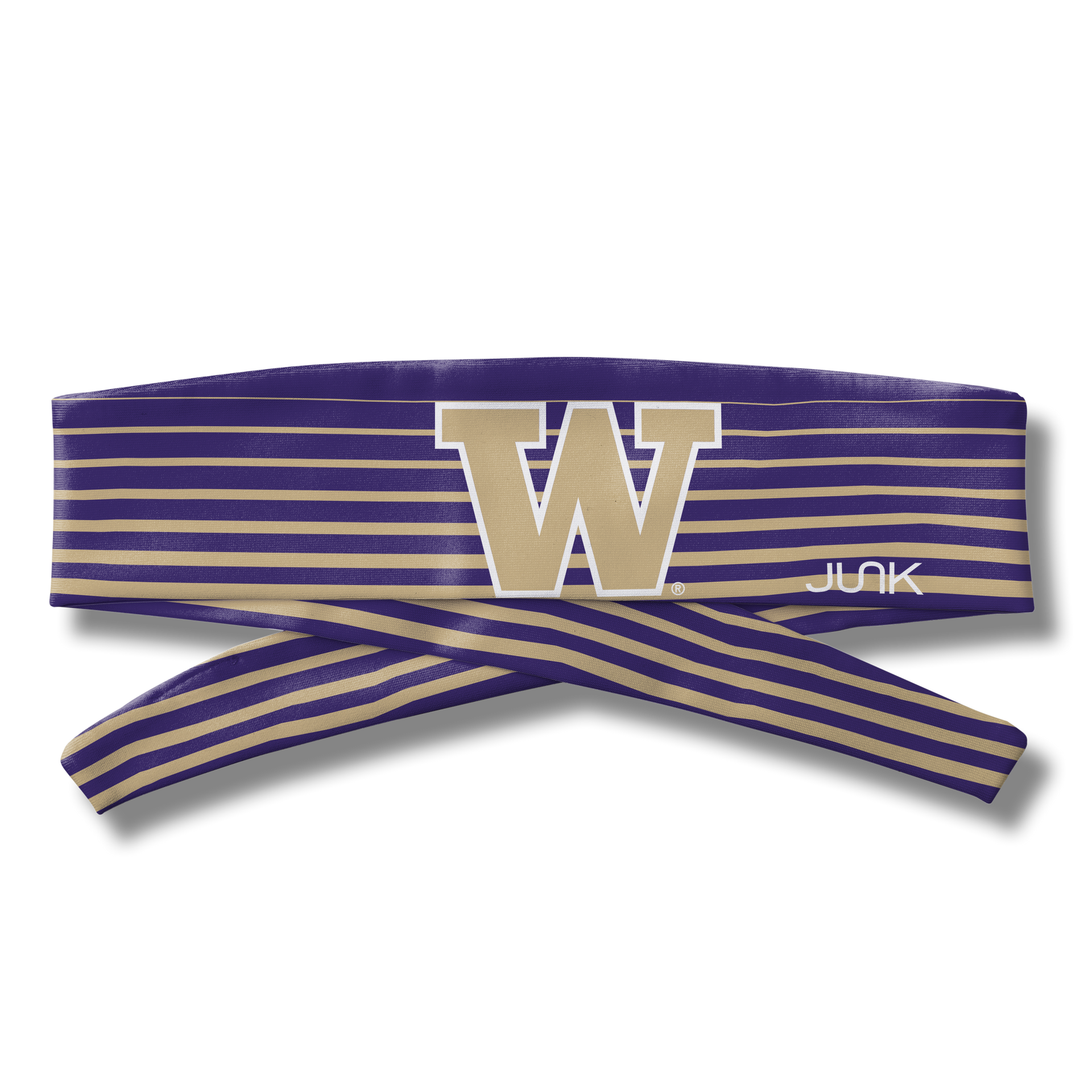 University of Washington: Gradient Stripe Flex Tie Headband - View 3