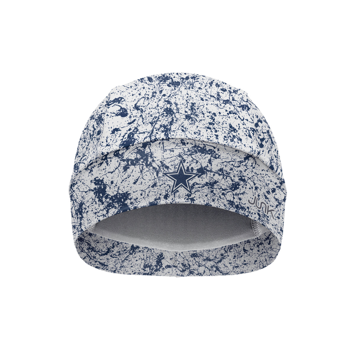 Dallas Cowboys: Splatter White Skull Cap - View 2