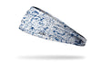 Speed Blue White Splatter Big Bang Lite Headband - View 1