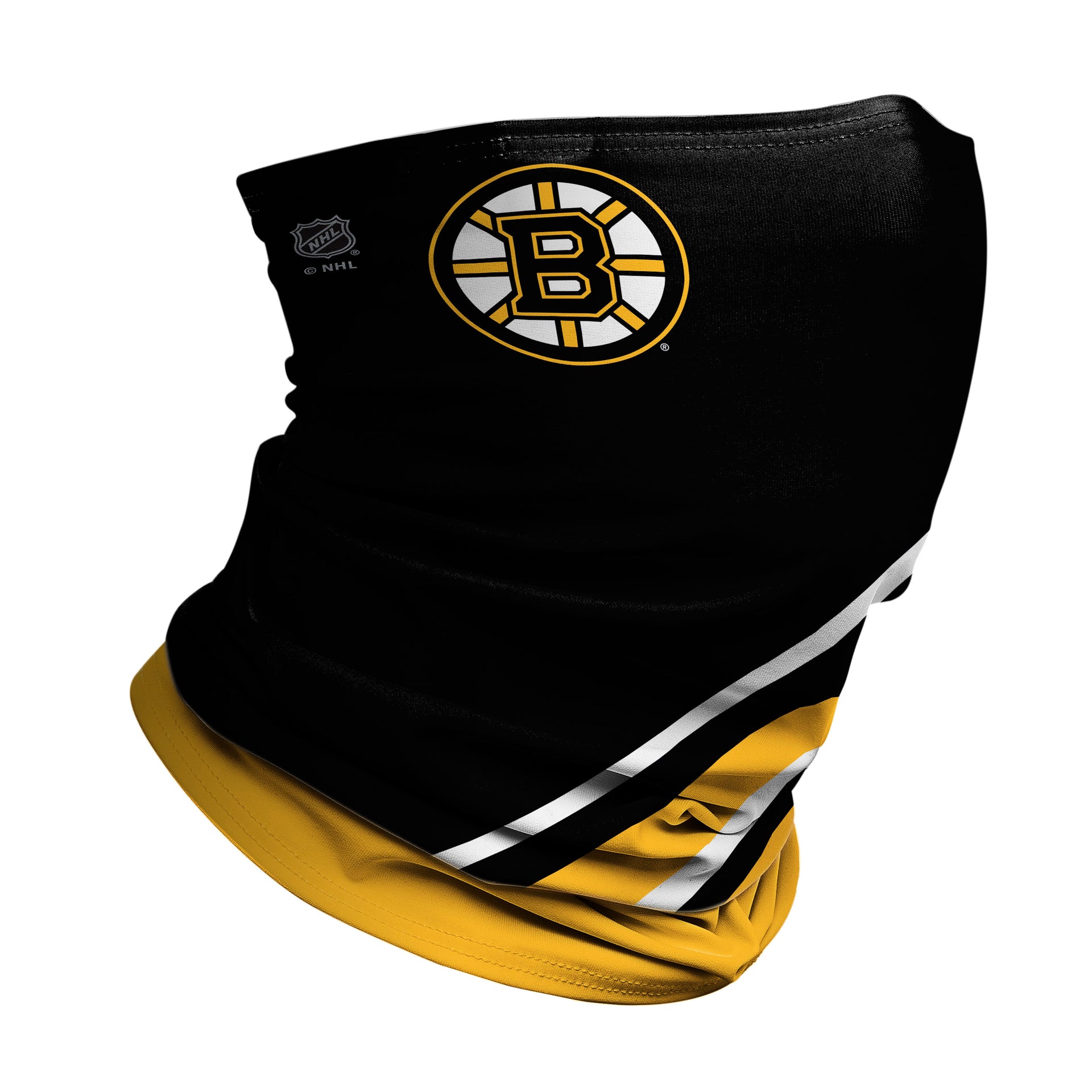 Boston Bruins: Logo Stripe Winter Gaiter - View 1
