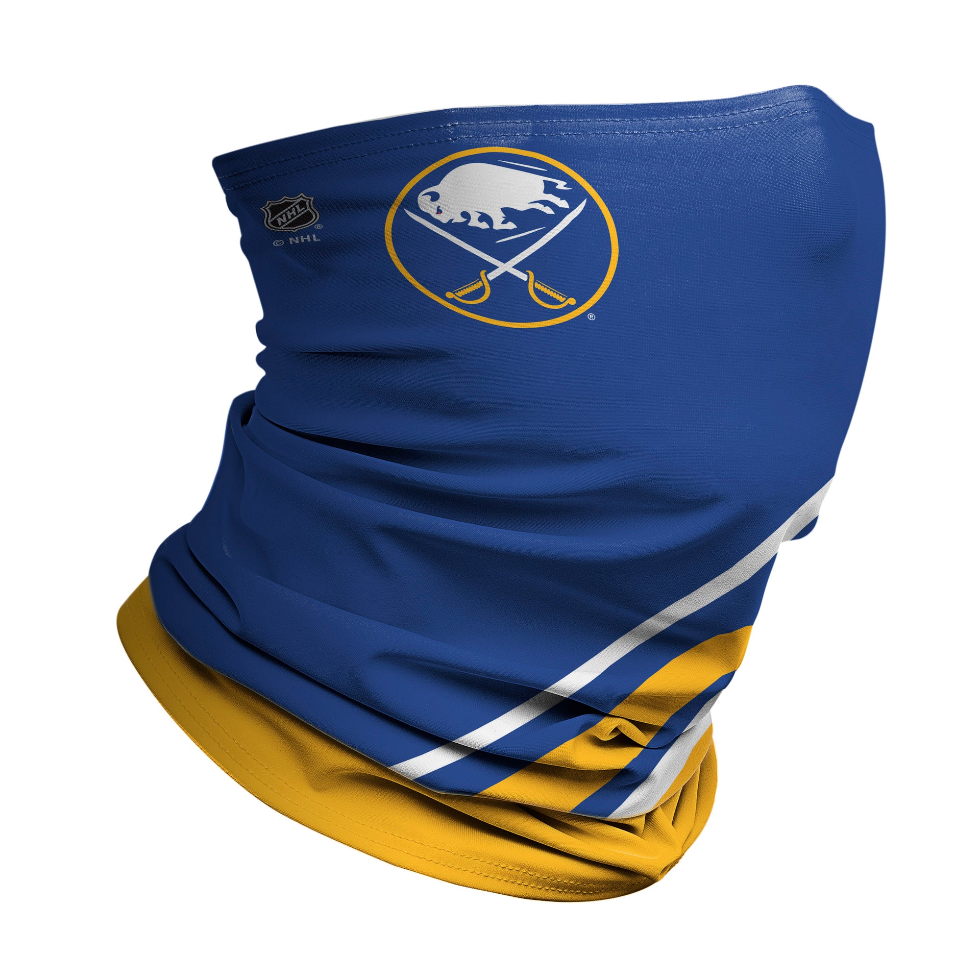 Buffalo Sabres: Logo Stripe Winter Gaiter - View 1