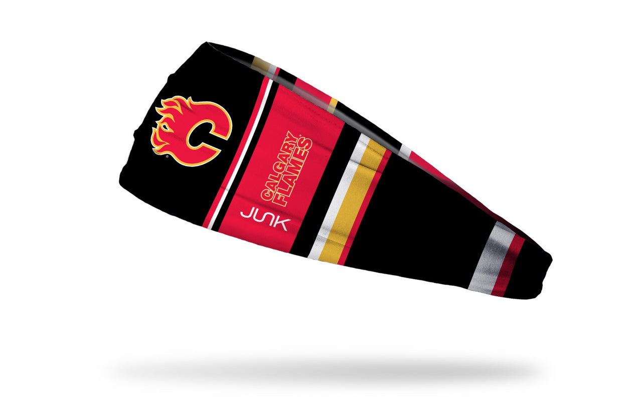 Calgary Flames: Bar Down Headband - View 1