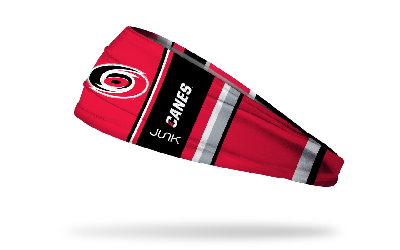 Carolina Hurricanes: Bar Down Big Bang Lite Headband - View 1