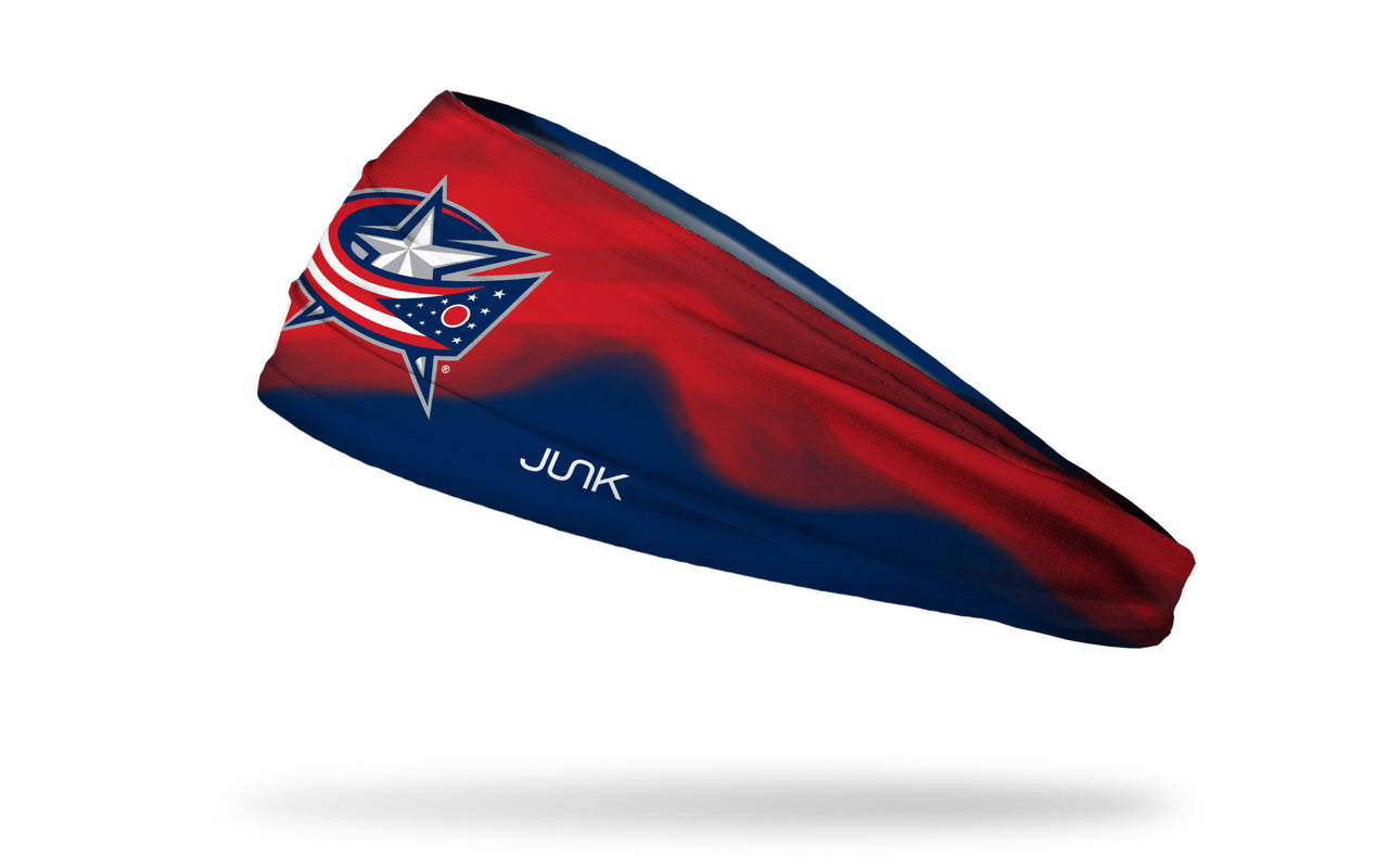 Columbus Blue Jackets: Faceoff Big Bang Lite Headband - View 1