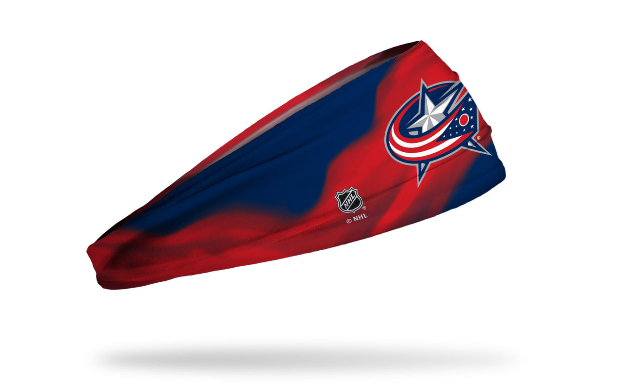 Columbus Blue Jackets: Faceoff Big Bang Lite Headband - View 2