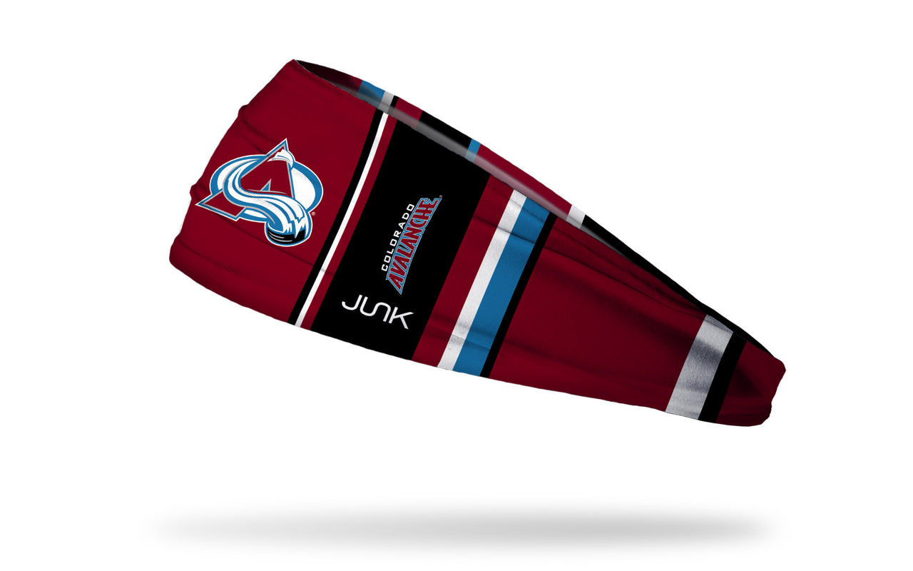 Colorado Avalanche: Bar Down Headband - View 1