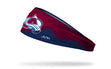 Colorado Avalanche: Faceoff Big Bang Lite Headband - View 1