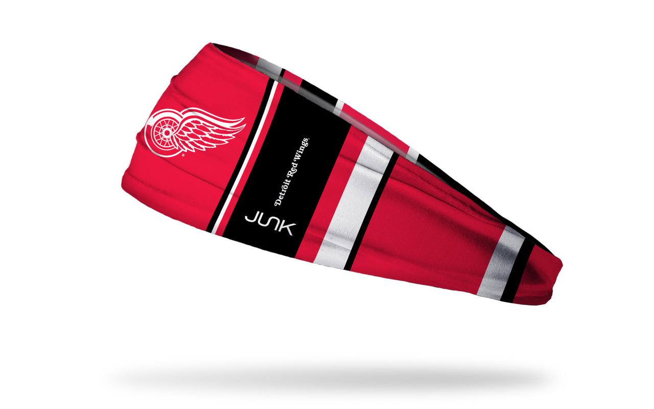 Detroit Red Wings: Bar Down Headband - View 1