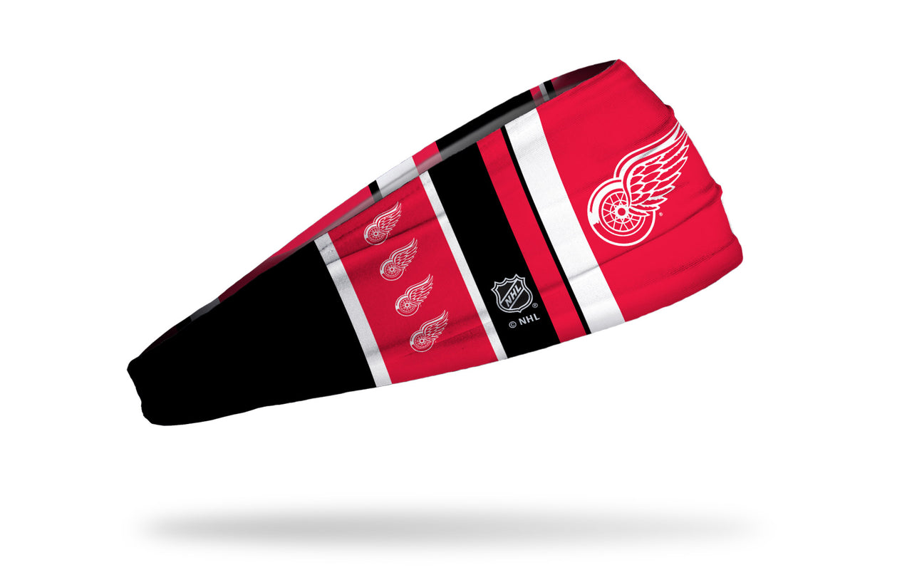 Detroit Red Wings: Bar Down Headband - View 2
