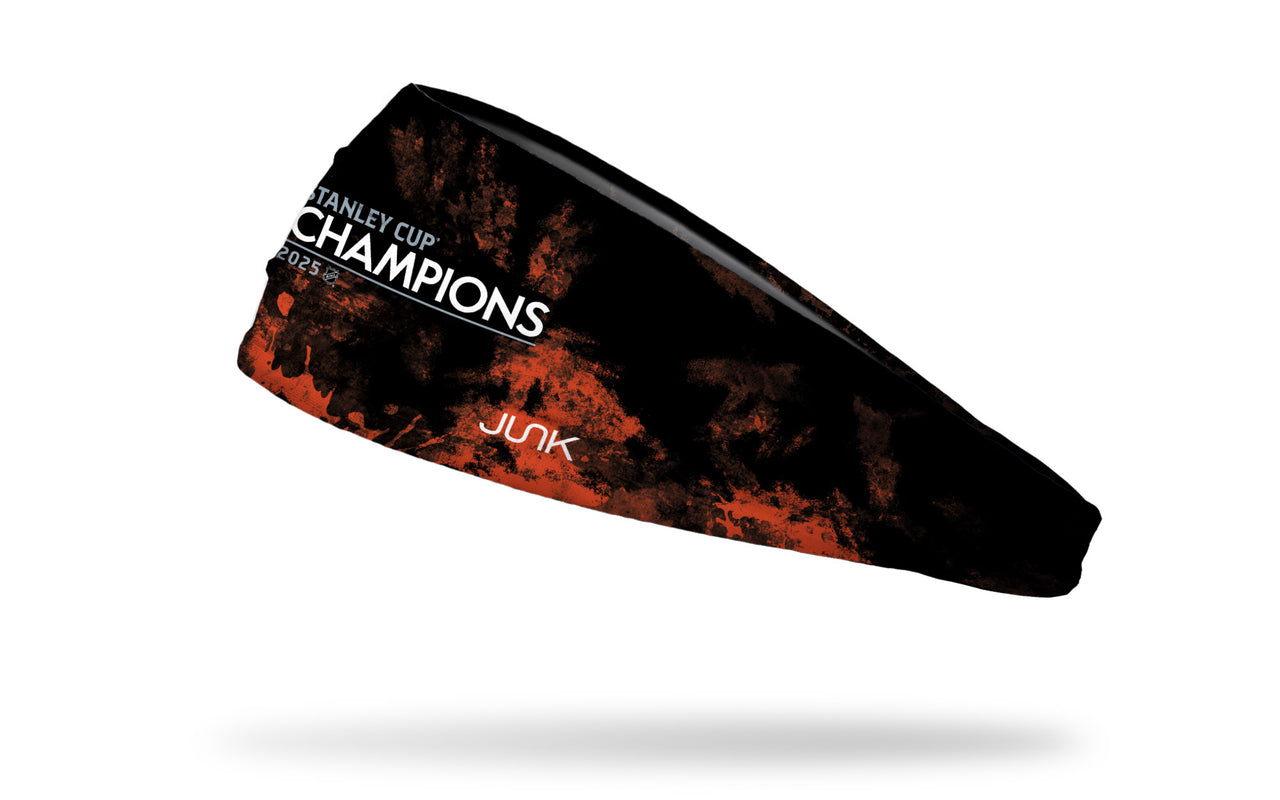 Edmonton Oilers: Stanley Cup Champion Big Bang Lite Headband - View 1