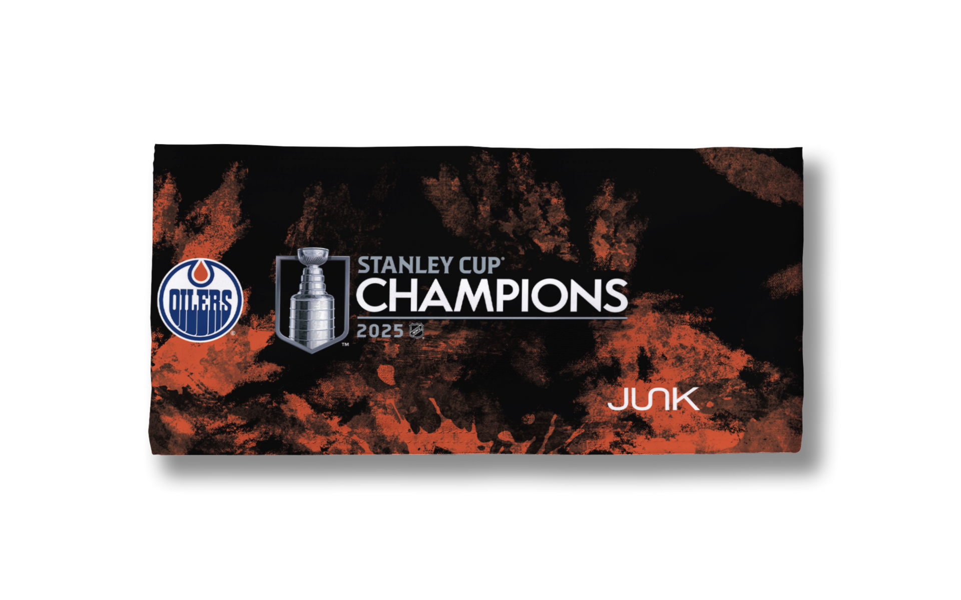 Edmonton Oilers: Stanley Cup Champion Big Bang Lite Headband - View 3