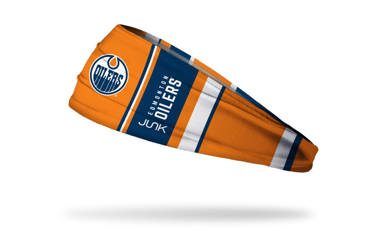 Edmonton Oilers: Bar Down Headband - View 1