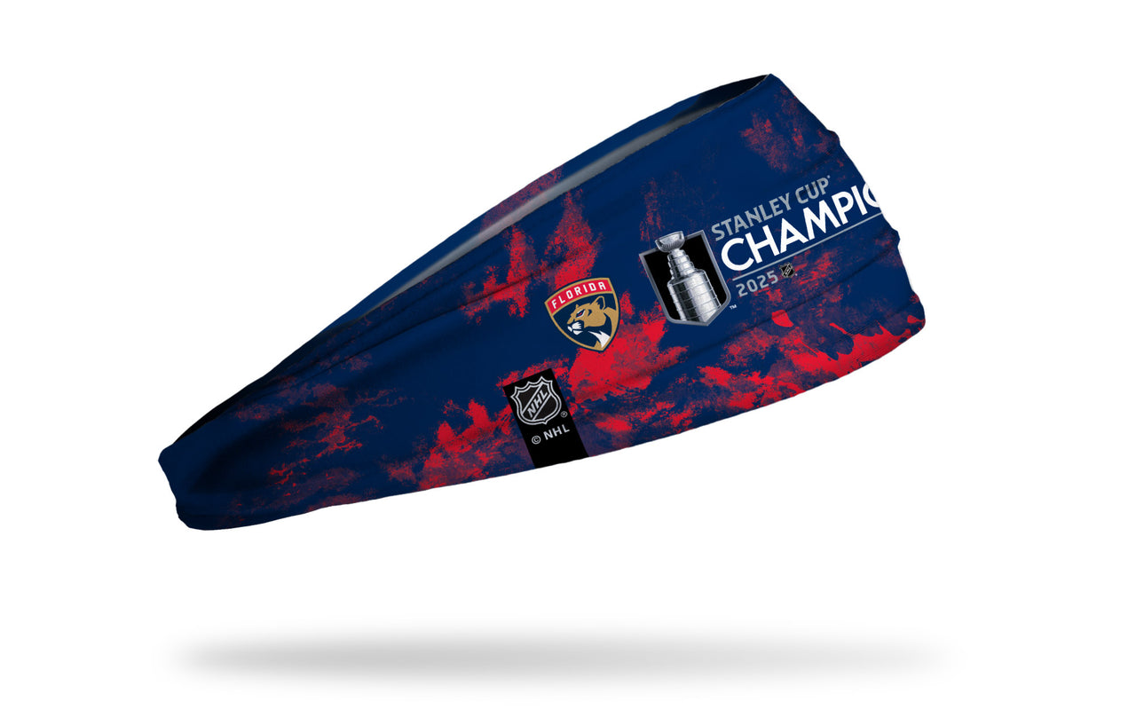 Florida Panthers: Stanley Cup Champion Big Bang Lite Headband - View 2