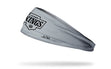 Los Angeles Kings: Logo Silver Big Bang Lite Headband - View 1