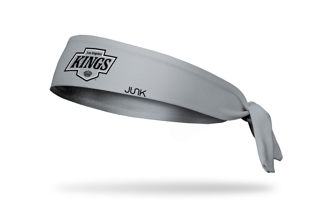 Los Angeles Kings: Logo Silver Flex Tie Headband - View 1