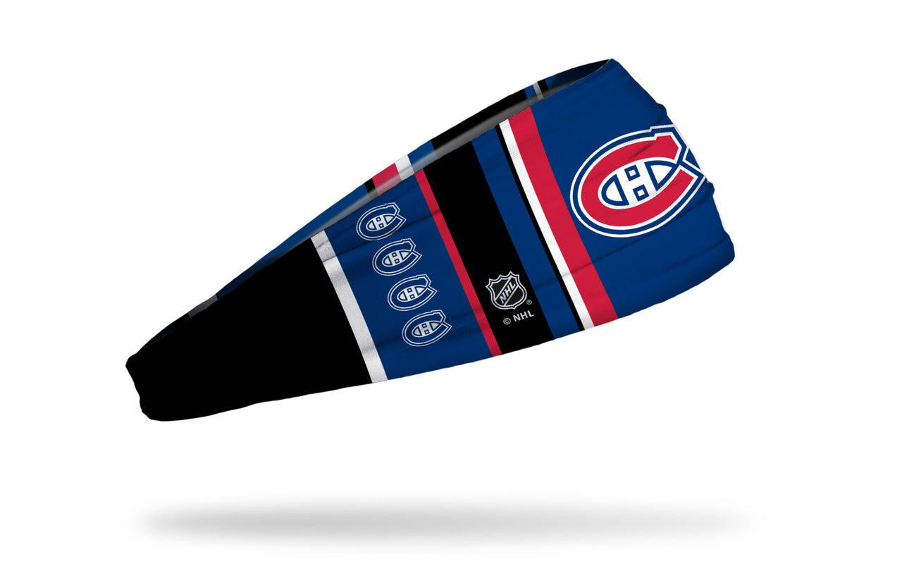 Montreal Canadiens: Bar Down Big Bang Lite Headband - View 2