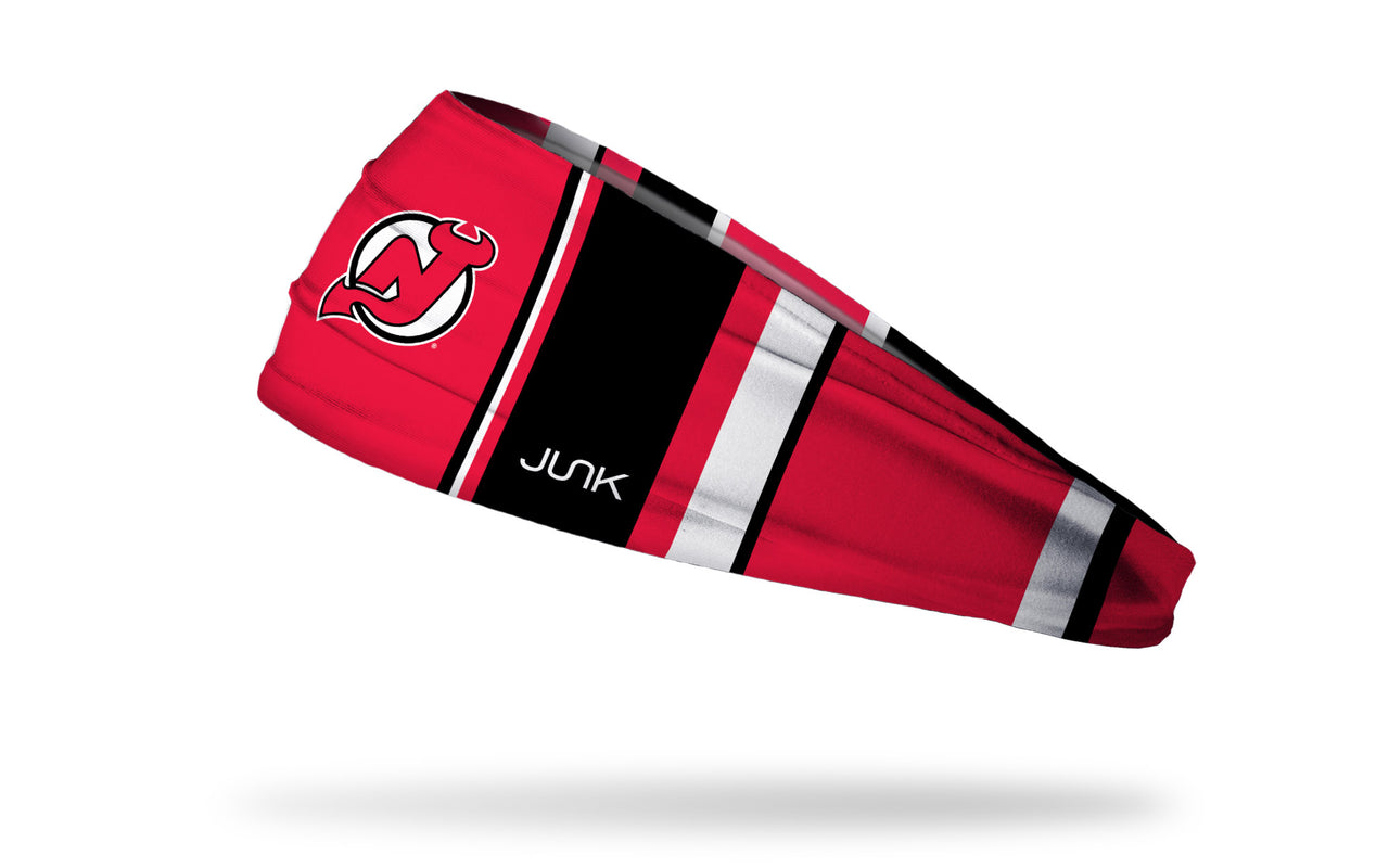 New Jersey Devils: Bar Down Headband - View 1