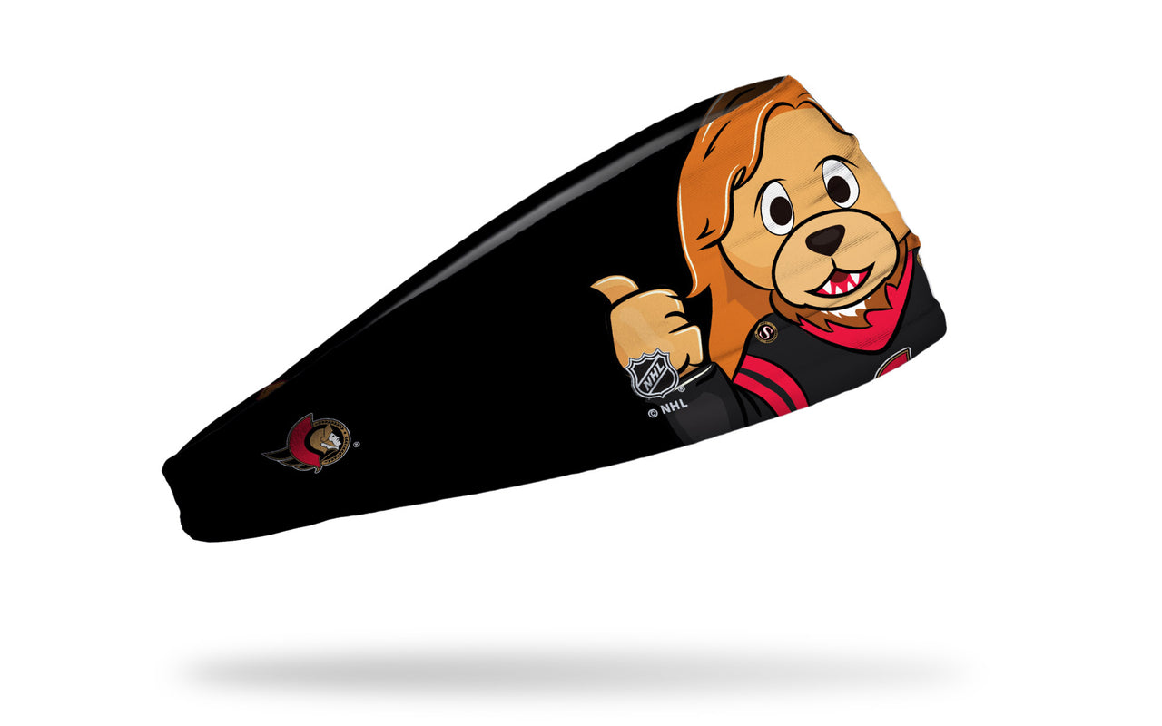 Ottawa Senators: Spartacat Big Bang Lite Headband - View 2