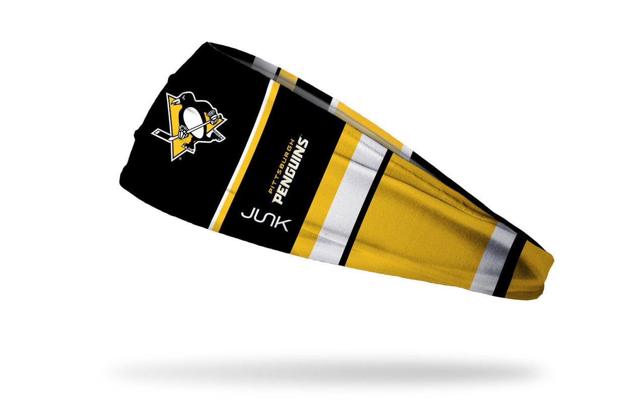 Pittsburgh Penguins: Bar Down Big Bang Lite Headband - View 1