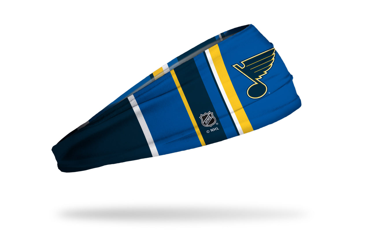 St. Louis Blues: Bar Down Big Bang Lite Headband - View 2