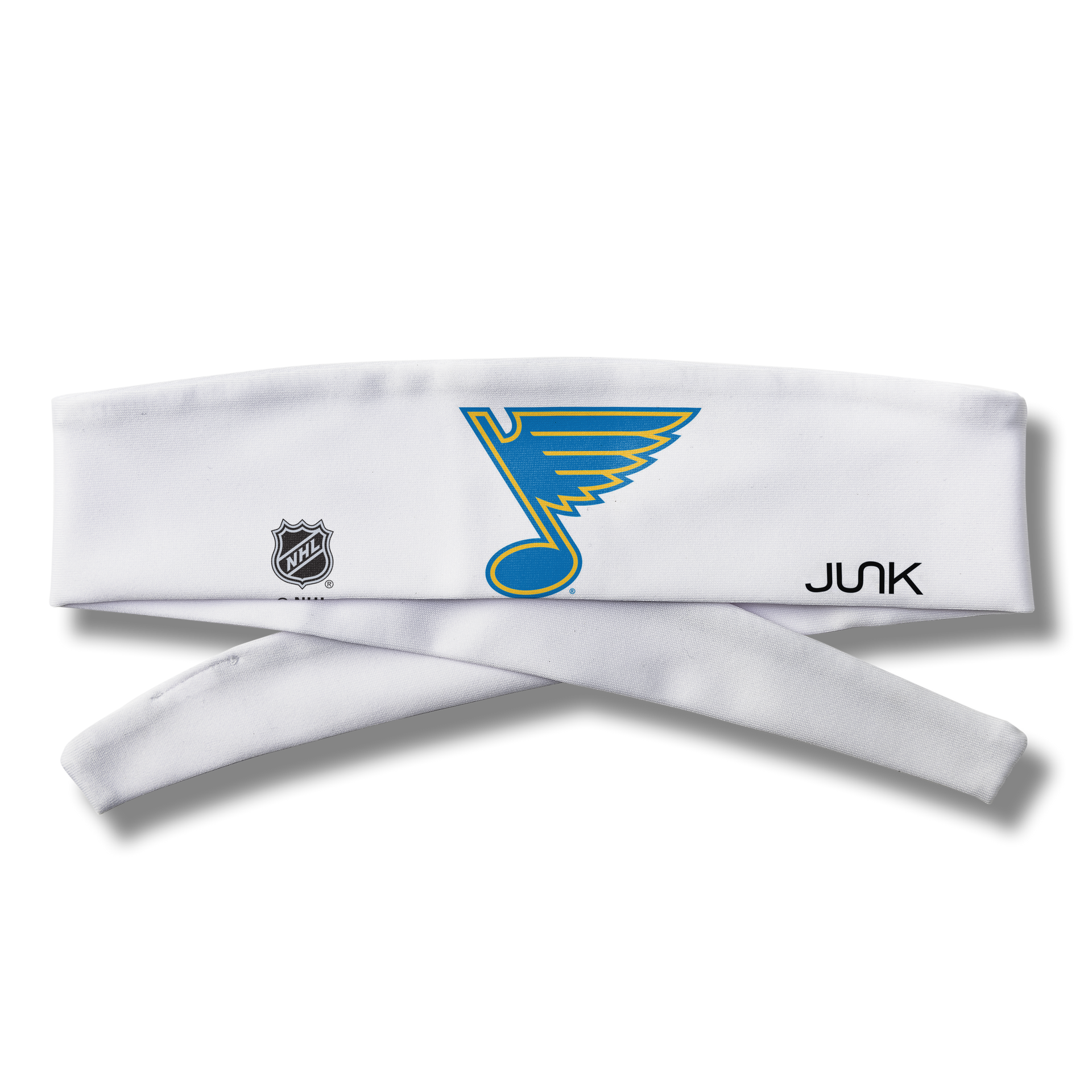 St. Louis Blues: Logo White Flex Tie Headband - View 3