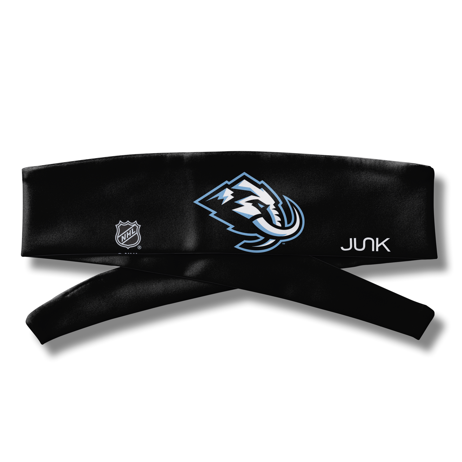 Utah Mammoth: Logo Black Flex Tie Headband - View 3
