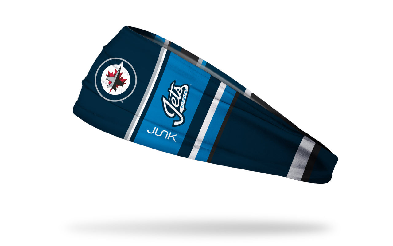Winnipeg Jets: Bar Down Headband - View 1
