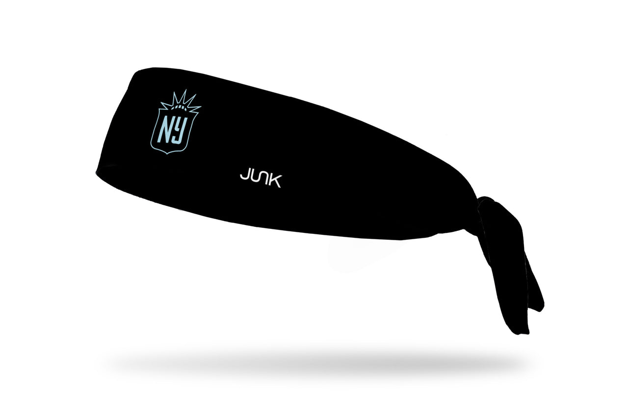 NJ/NY Gotham FC: Logo Black Flex Tie Headband - View 1