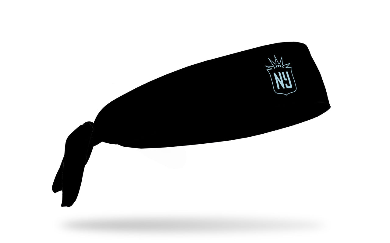 NJ/NY Gotham FC: Logo Black Flex Tie Headband - View 2