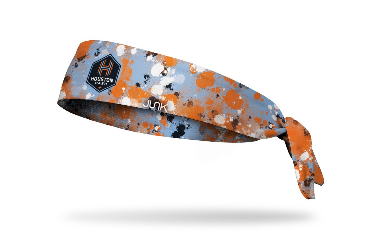 Houston Dash: Splatter Flex Tie Headband - View 1