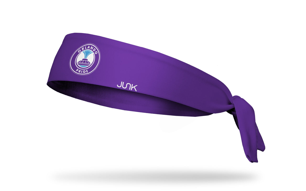 Orlando Pride: Logo Purple Flex Tie Headband - View 1