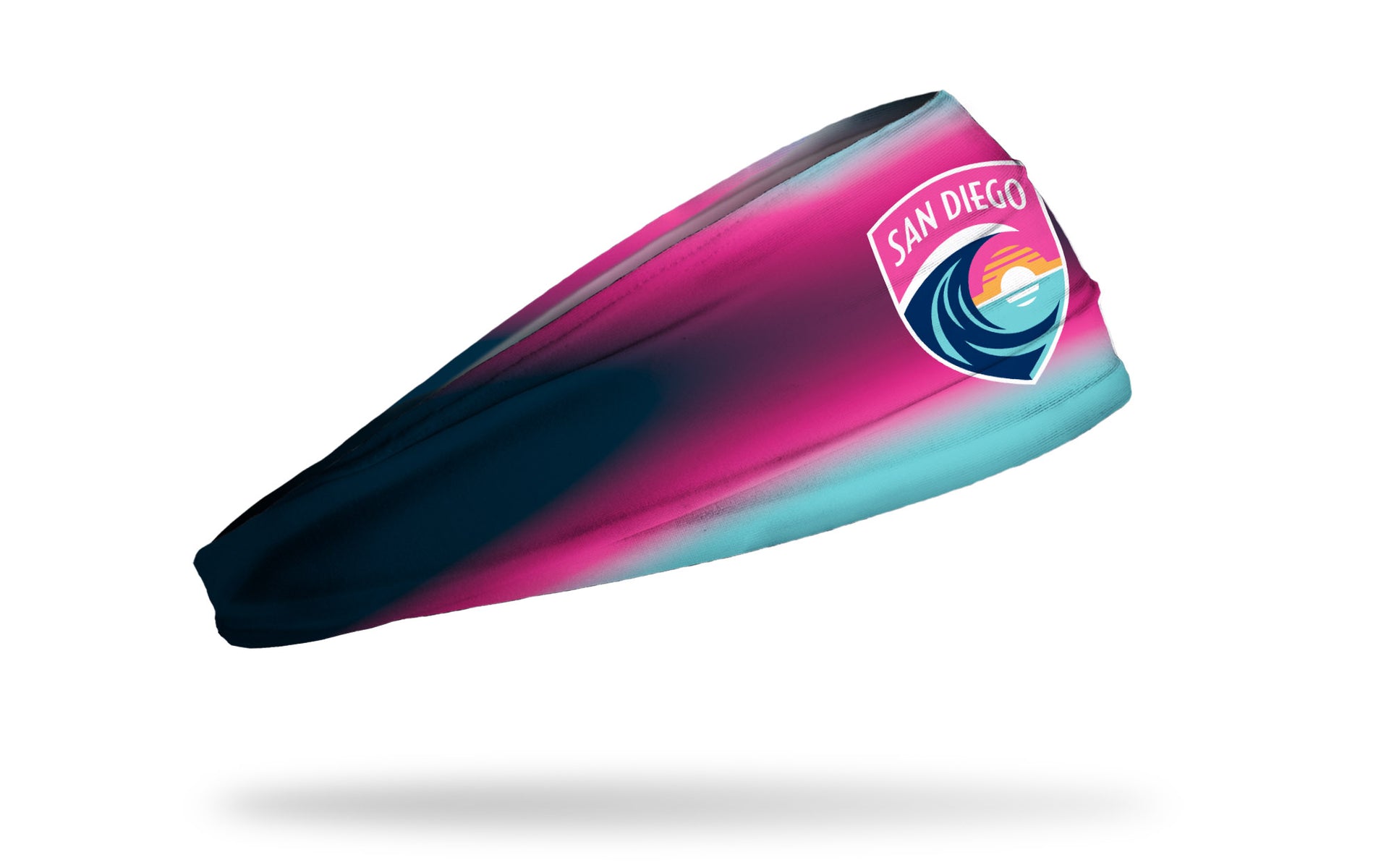 San Diego Wave: Textured Gradient Big Bang Lite Headband - View 2