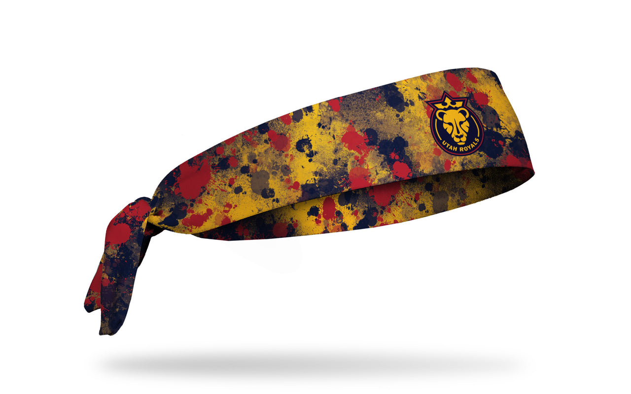 Utah Royals: Splatter Flex Tie Headband - View 2