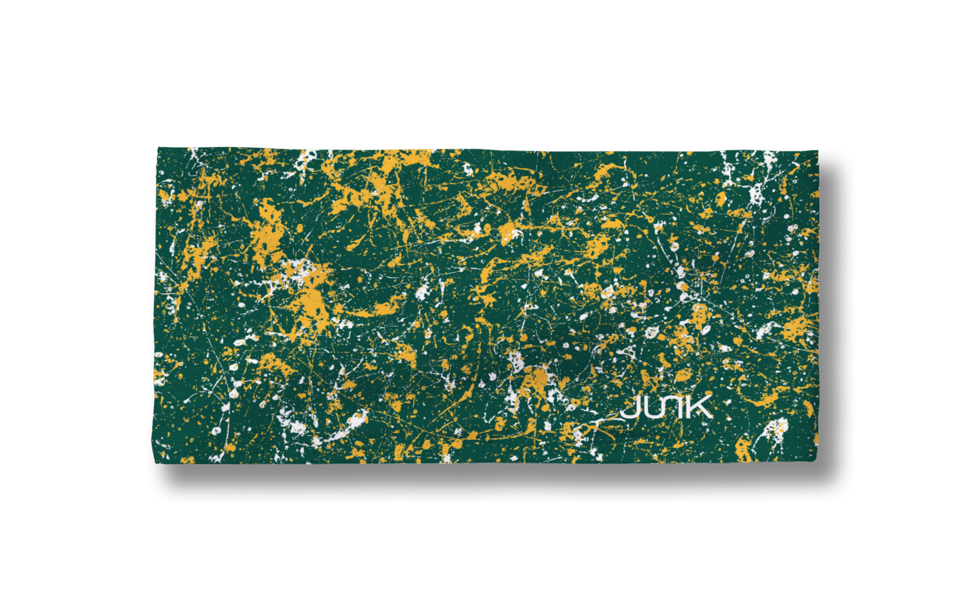 Green Gold Gray Splatter Big Bang Lite Headband - View 3